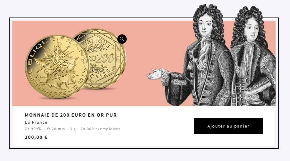Monnaie de Paris Stephane Bern sauvegarde du Patrimoine