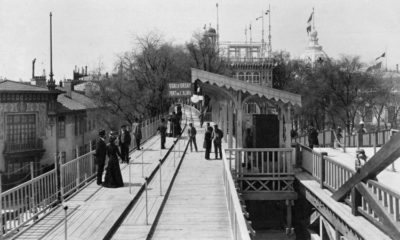 Paris 1900 le trottoir roulant