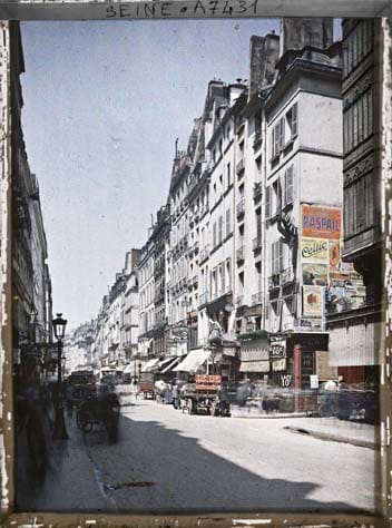 Paris 1900 photos en couleurs