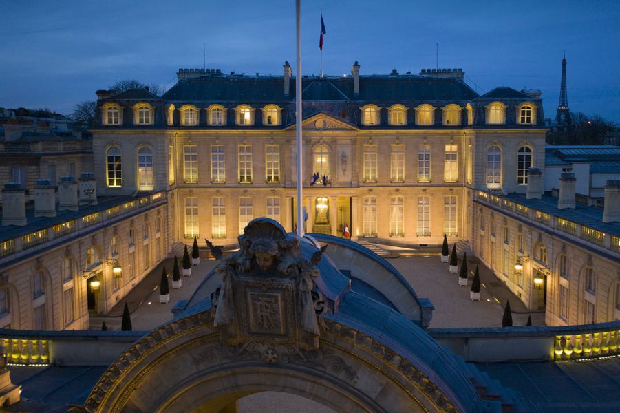 Hotel d'Evreux photo vu du ciel Paris