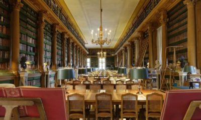 Histoire Bibliothèque Mazarine - Salle de lecture de la bibliotheque