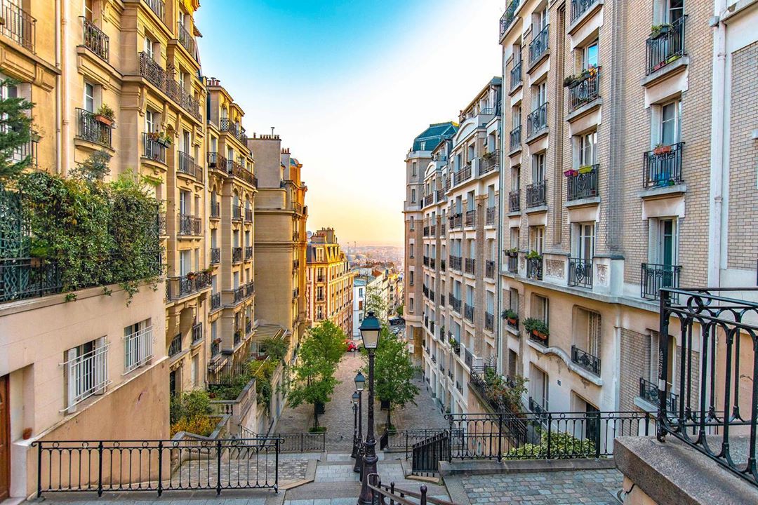 Plus haute rue de Paris