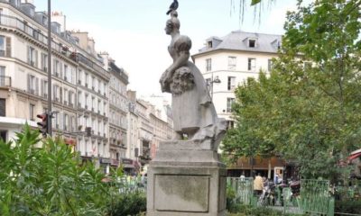 Statue de grisette