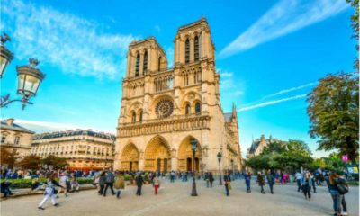 parvis notre dame paris