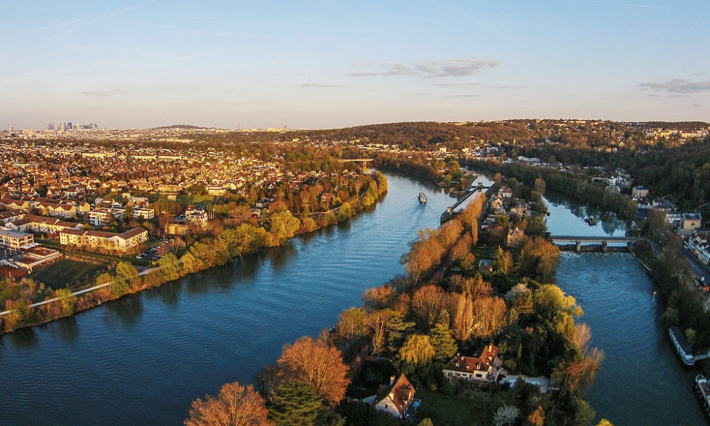 Ile de la Loge, Bougival, Bassin parisien