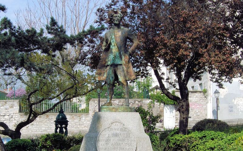 Chevalier de la Barre Montmartre