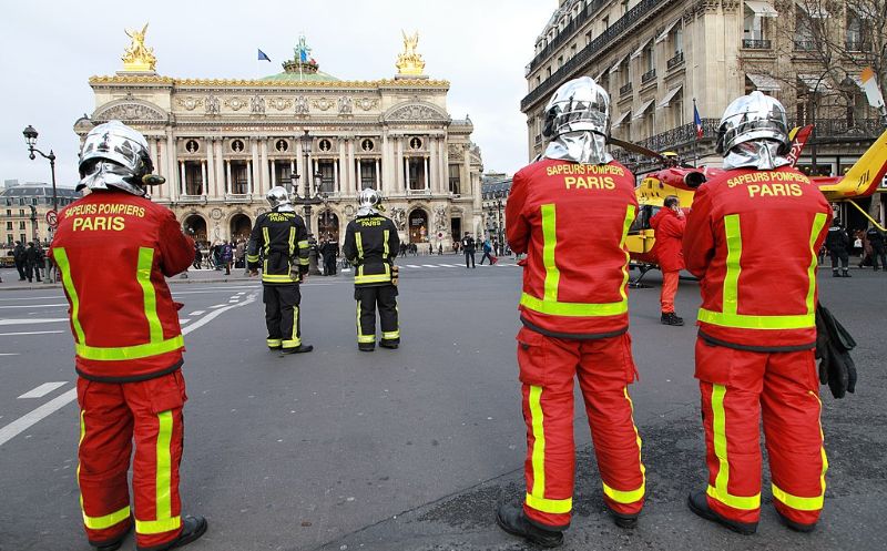 sapeurs pompiers paris