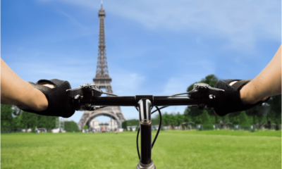 cycliste tour eiffel