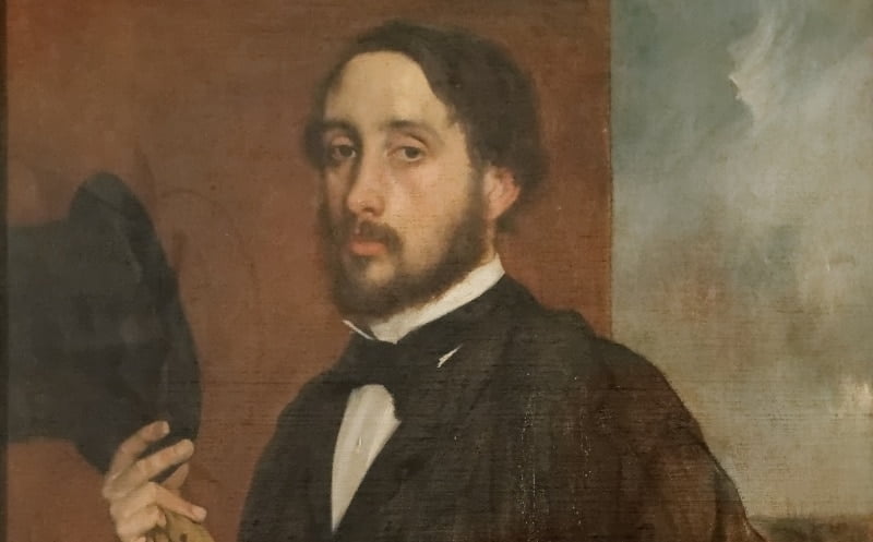 autoportrait Edgar Degas