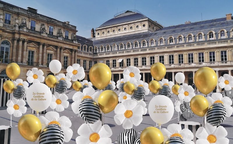 Des milliers de cadeaux à gagner lors d’une “Grande Cueillette de la Culture” au Palais-Royal !