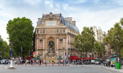 fontaine saint michel paris