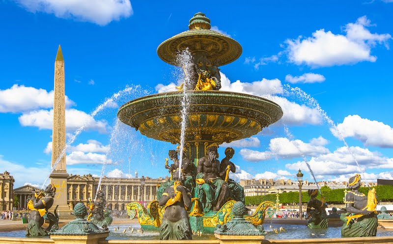 fontaine place de la concorde