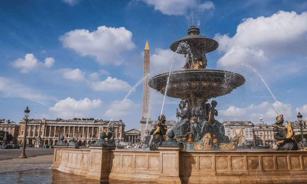 Place de la Concorde Paris fontaine
