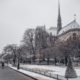 Notre Dame sous la neige © Robin Ooode / Unsplash