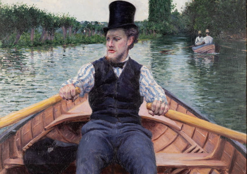 Le tableau Partie en bateau de Gustave Caillebotte arrive dans les collections du musée d'Orsay