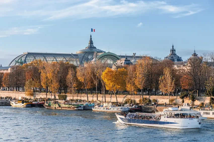 La verrière du Grand Palais vue depuis la Seine © JeanLucIchard
