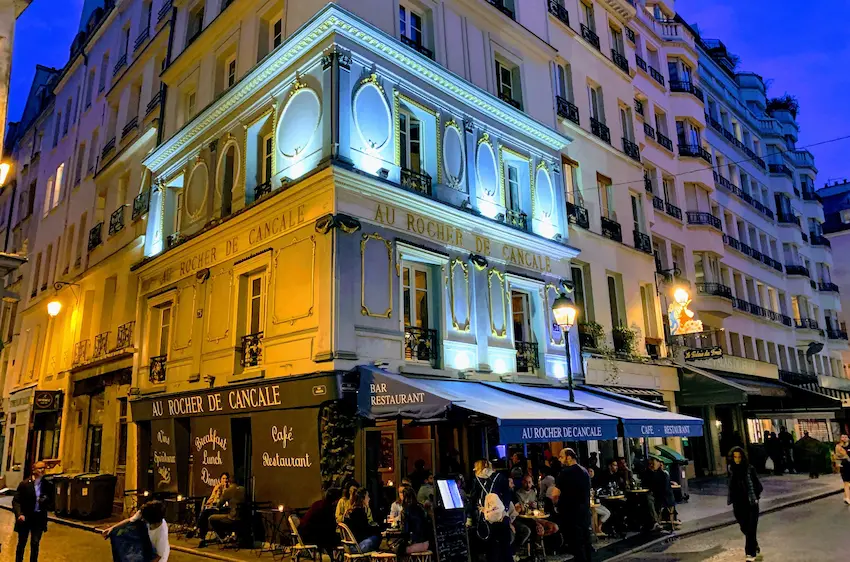 Le Rocher de Cancale, un restaurant parisien mythique