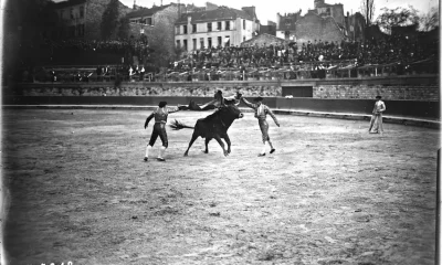 Une corrida aux arènes de Lutèce en 1925, Paris 5e, Agence Rol © Gallica - Bibliothèque Nationale de France