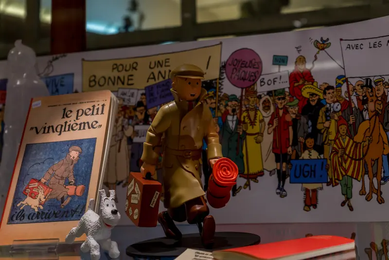 Tintin une exposition dans Paris © SkandaRamana