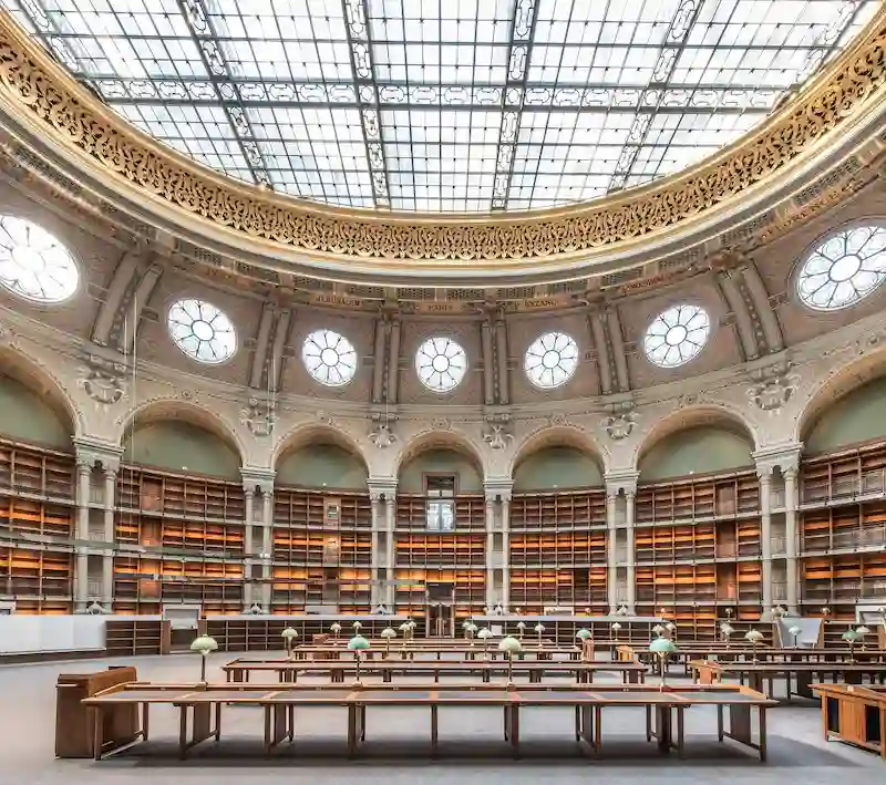 Salle Ovale © Bibliothèque nationale de France