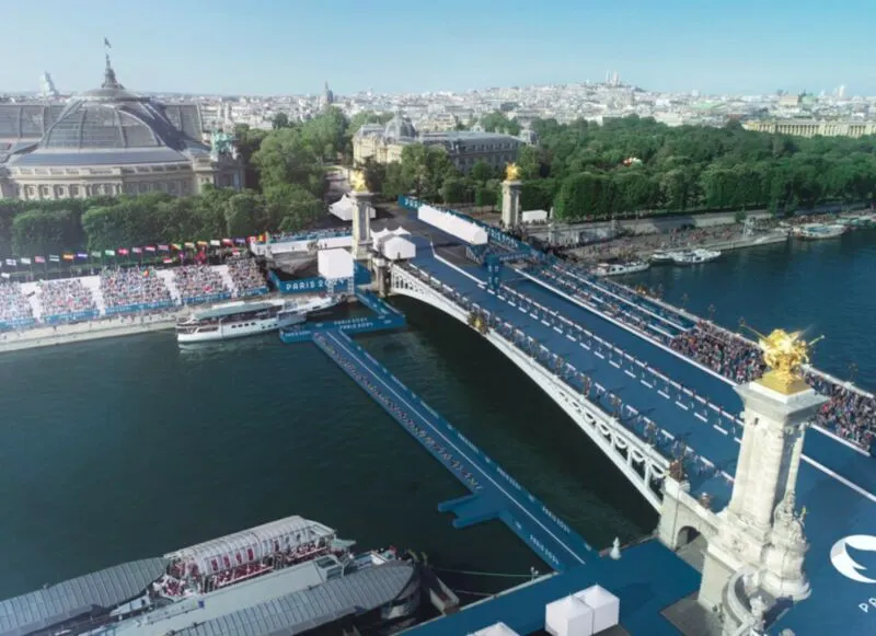 Test event triathlon Paris : les athlètes ont enfin nagé dans la Seine