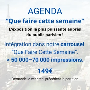 Agenda “Que Faire Cette Semaine”